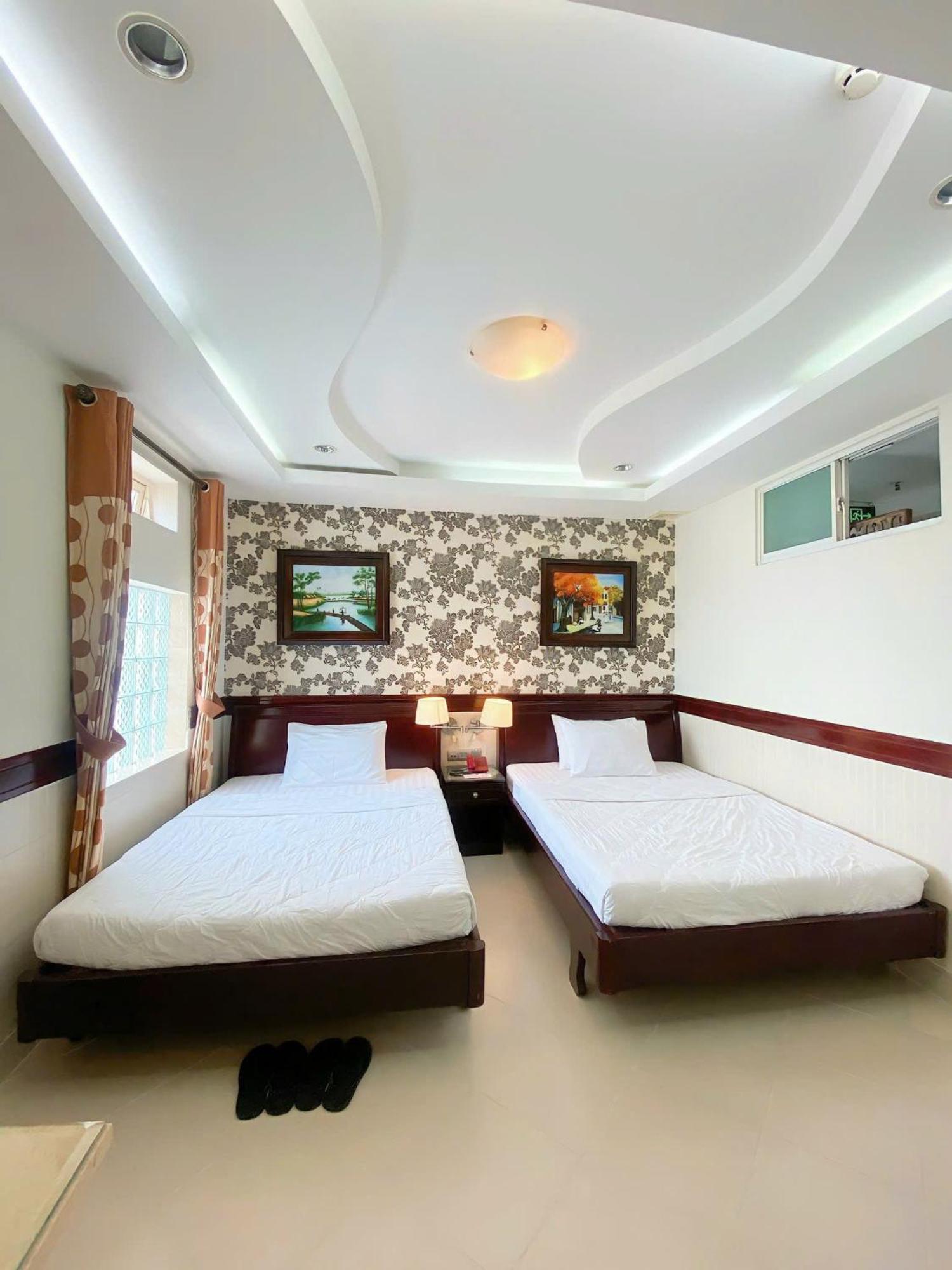 Hoang Thanh Thuy Airport Hotel 2 - Gan Am Thuc Dem Cho Hoang Hoa Tham Ho Chi Minh-staden Exteriör bild