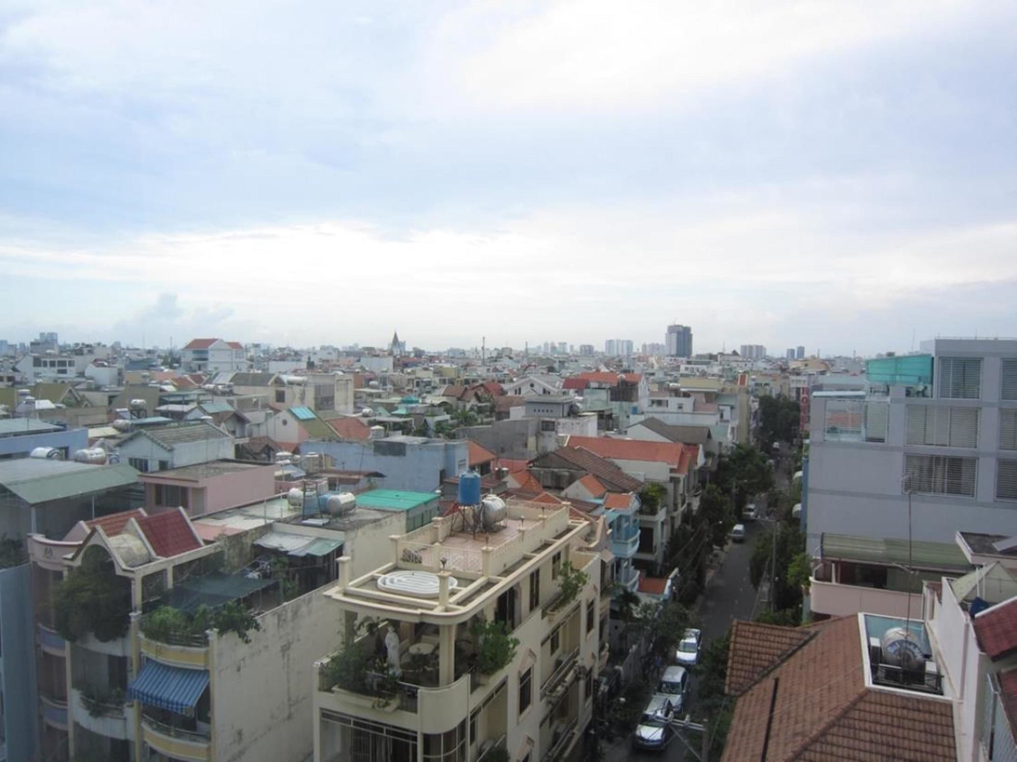 Hoang Thanh Thuy Airport Hotel 2 - Gan Am Thuc Dem Cho Hoang Hoa Tham Ho Chi Minh-staden Exteriör bild